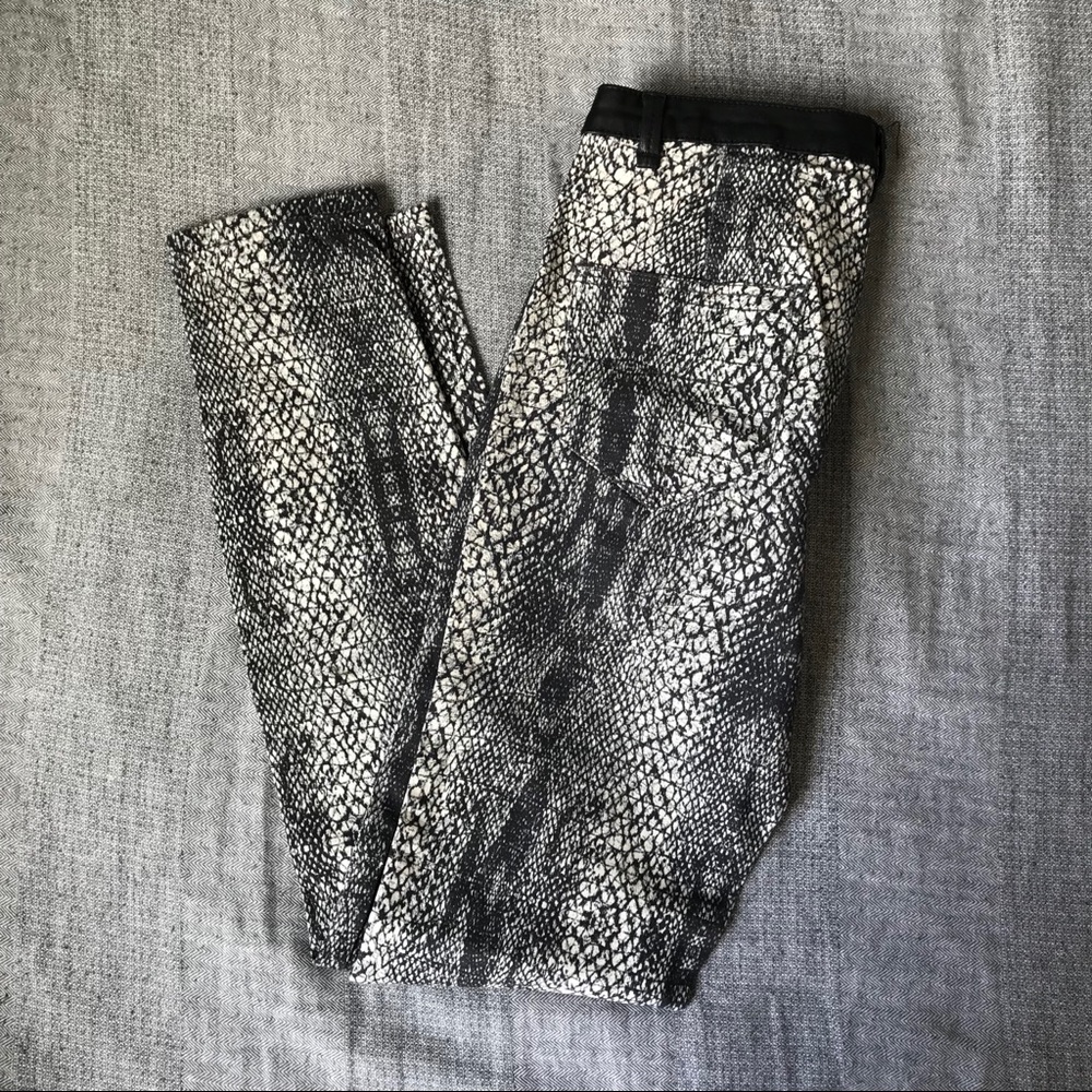 Zara snakeskin pants - Picture 1 of 2